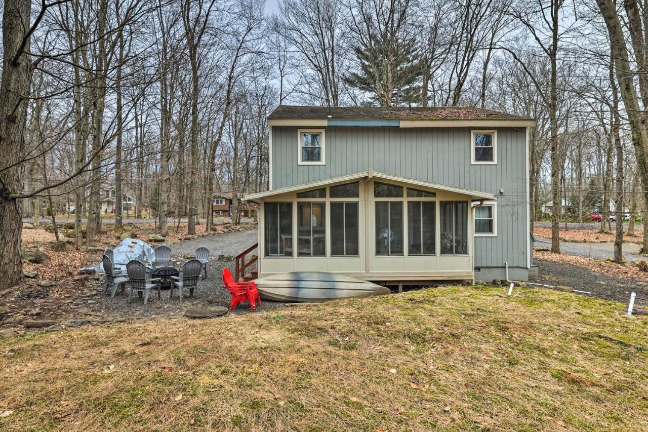Poconos Vacation Home Walk To Locust Lake! Pocono Lake Esterno foto